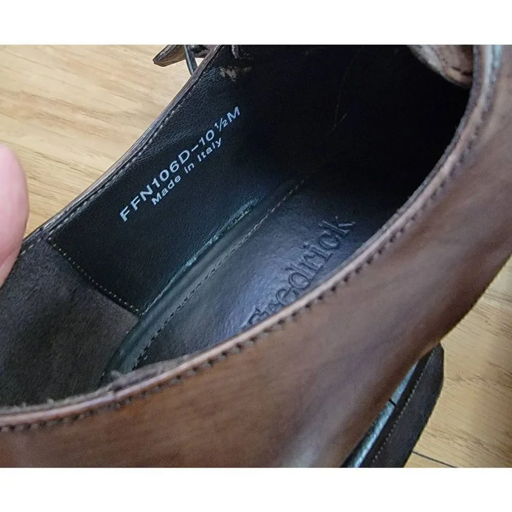Paul Fredrick Leather Monk Straps  Dress Shoes 10.5